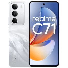 Realme C71 Smartphone 8GB RAM 256GB ROM Pantalla 6.67" 120Hz Cámara 50MP AI Batería 6000mAh Blanco Cisne Resistencia Agua IP54 Android 15